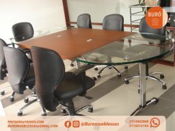 mesas de juntas mobiliario para oficina